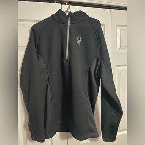 Spider Quarter Zip Black XL